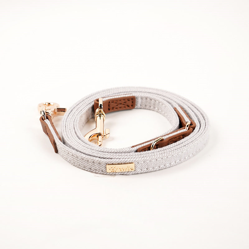 Adjustable Mohair Dog Collar with Safety Features
