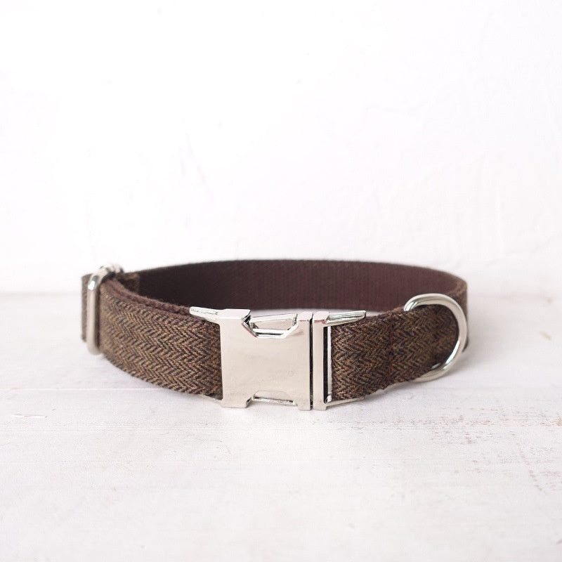 Alloy Buckle Anti-Bite Dog Collar Description