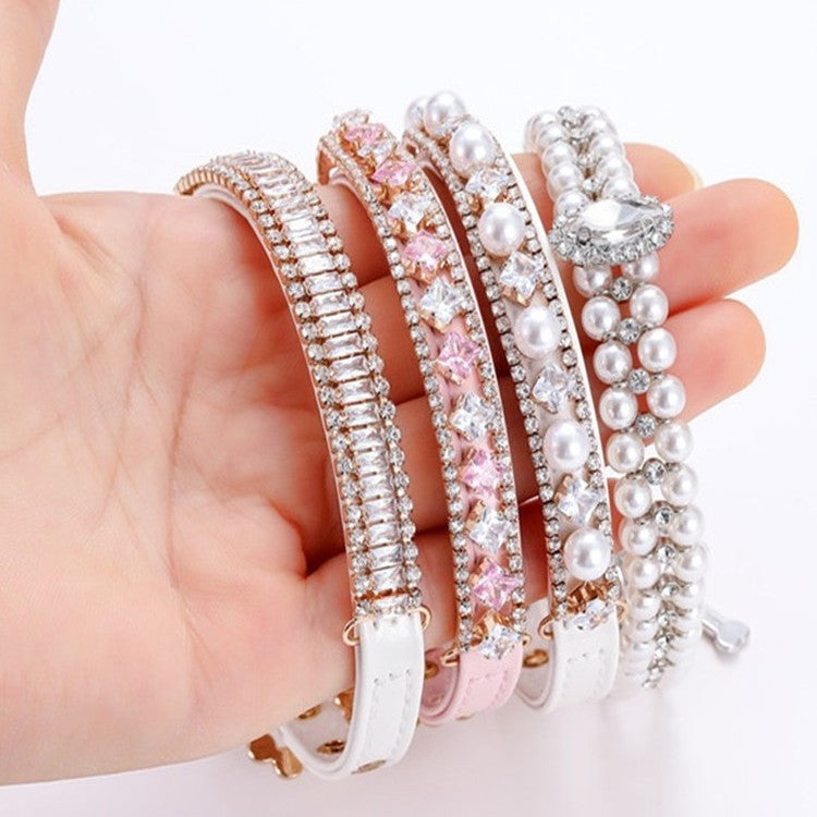 Fashion Cat Pearl Necklace Jewelry