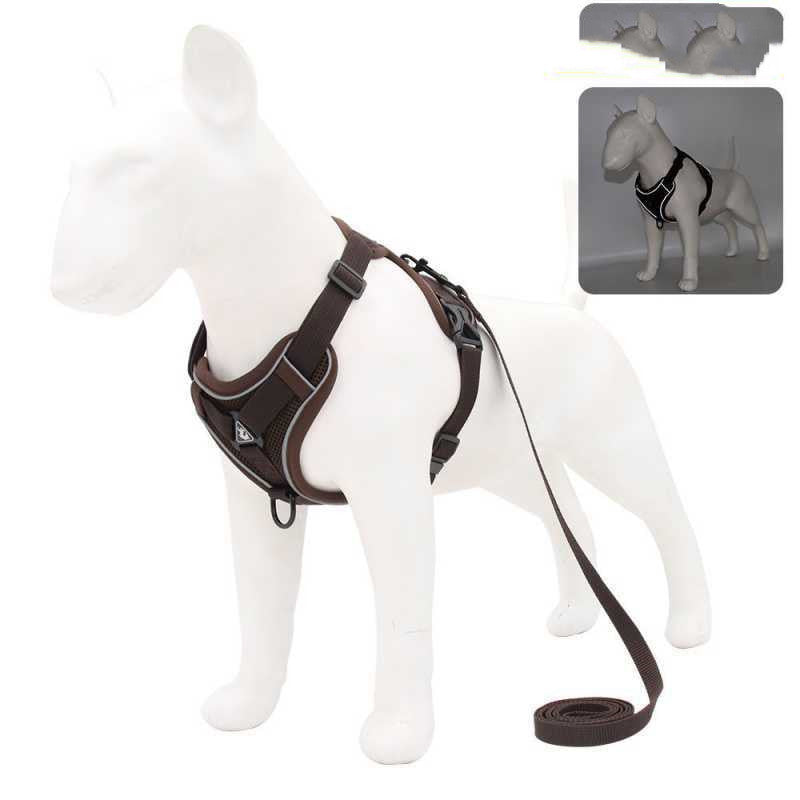 Vest-style Anti-strike-off Pet Chest Harness For Small And Medium-sized Dogs