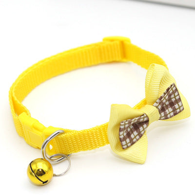 Pet Bell Bow Neck Collar