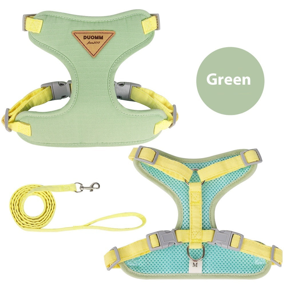 Pet Hand Holding Rope Anti Breaking Loose Cat Rope Out Chest Strap