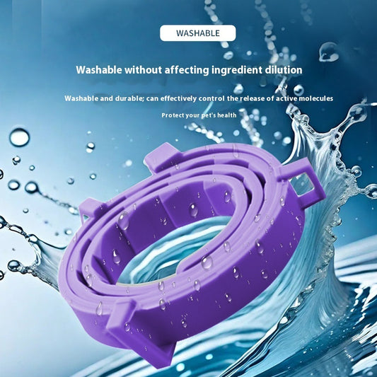 Ondaum Adjustable Soothing Collar for Cats and Dogs – Calm Your Pet with Comfort and Style