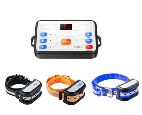 Wireless Dog Fence with Rechargeable Trainer