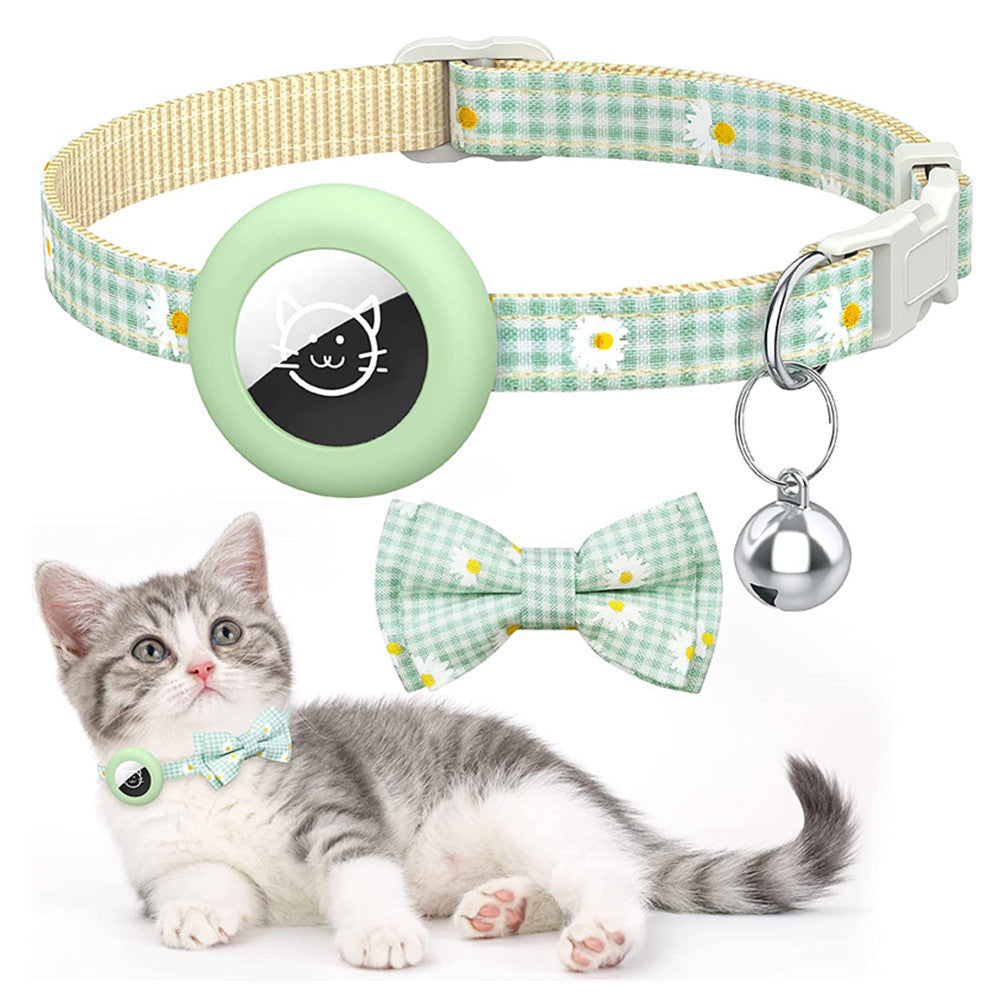 Plaid Bowknot Pet Collar for Dogs & Cats