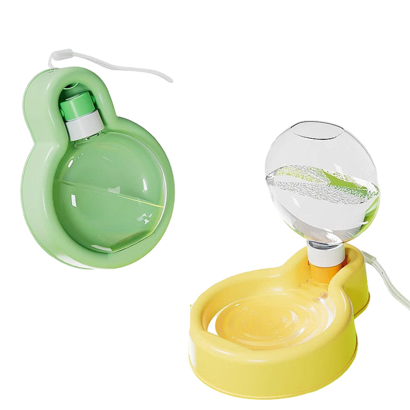 Foldable Dog Travel Water Bottle & Portable Fountain by Ondaum Pet