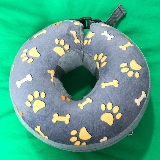 Inflatable Dog Collar for Recovery and Protection