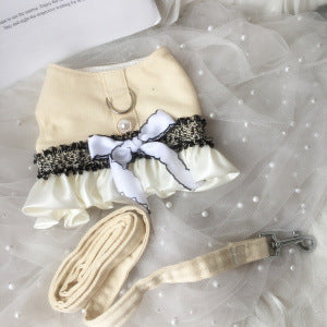 Hand Holding Rope Universal Teddy Bichon Chest Strap Dog Leash Suit