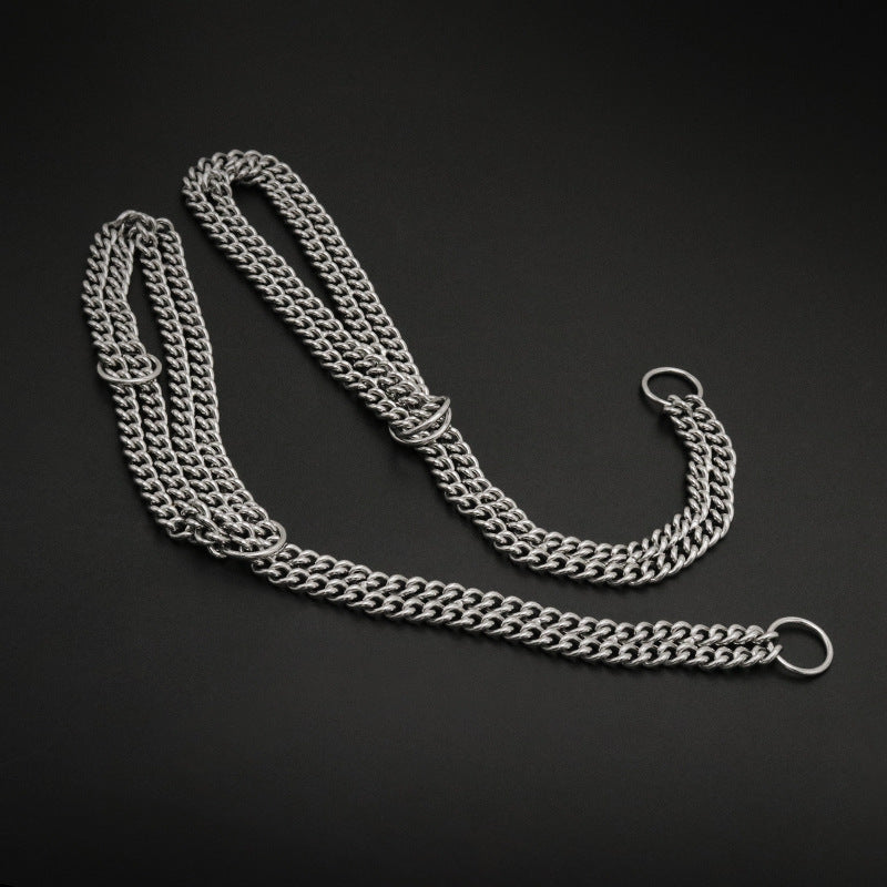 Ondaum Pet Stainless Steel 304 Explosion-Proof Collar – Durable & Stylish Pet Chain