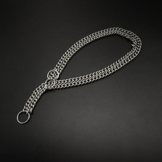 Ondaum Pet Stainless Steel 304 Explosion-Proof Collar – Durable & Stylish Pet Chain