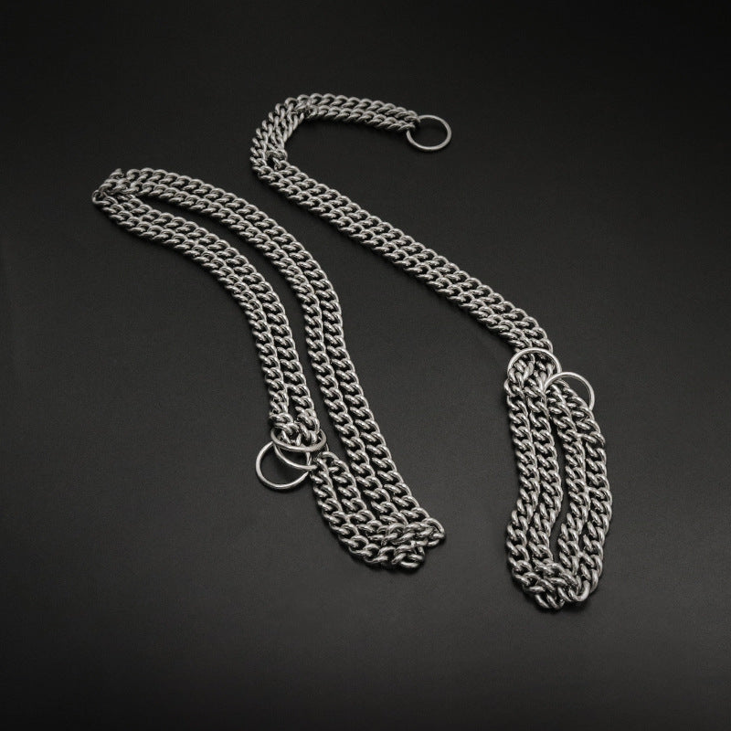 Ondaum Pet Stainless Steel 304 Explosion-Proof Collar – Durable & Stylish Pet Chain