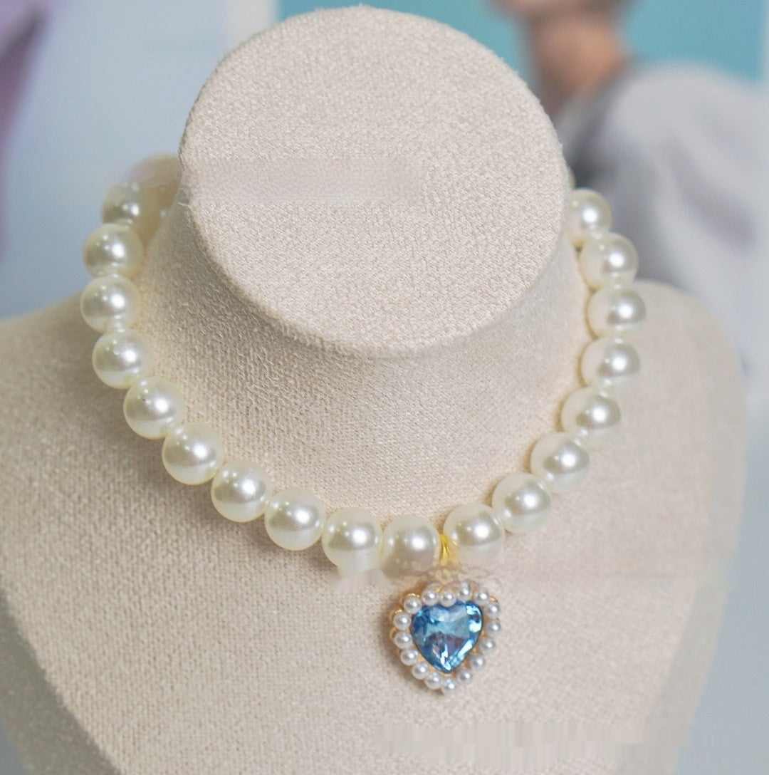 Pearl Love Gem Cat Collar for Stylish Cats