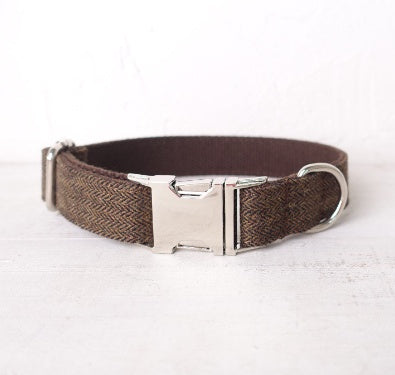 New Alloy Buckle Pet Dog Ring Thickened Dog Collar Bite-resistant Pet Dog Ring Pet Hand Holding Rope