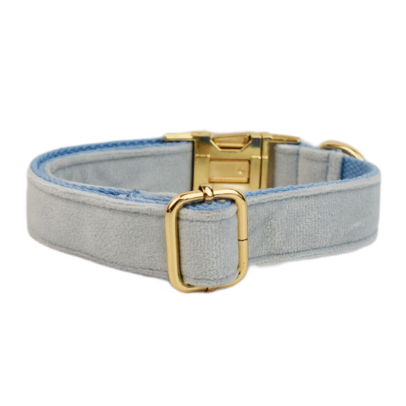 Pet Collar Dog Fabric Velvet