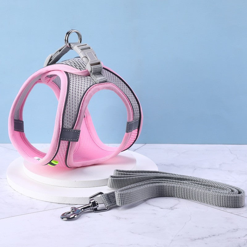 Outdoor Reflective Vest Type Pet Traction Rope