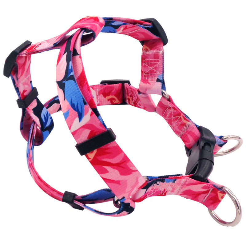 Bohemian Purple Chest Strap Ethnic Style Pattern