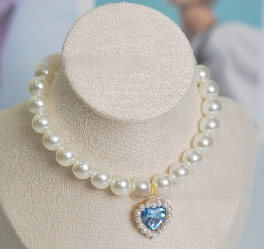 Pearl Love Gem Cat Collar for Stylish Cats