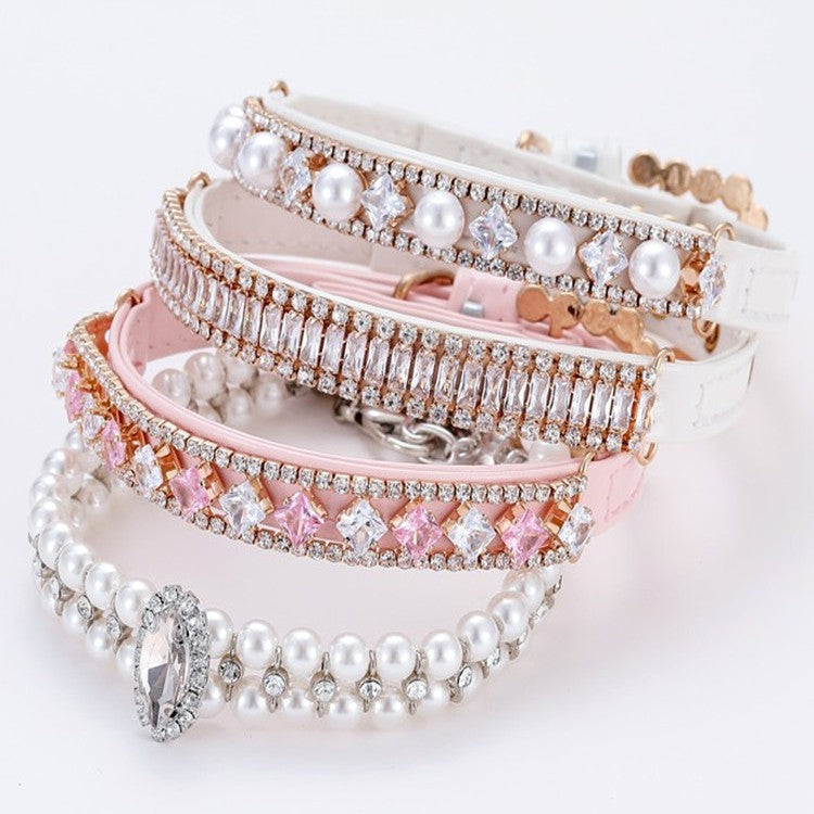 Fashion Cat Pearl Necklace Jewelry