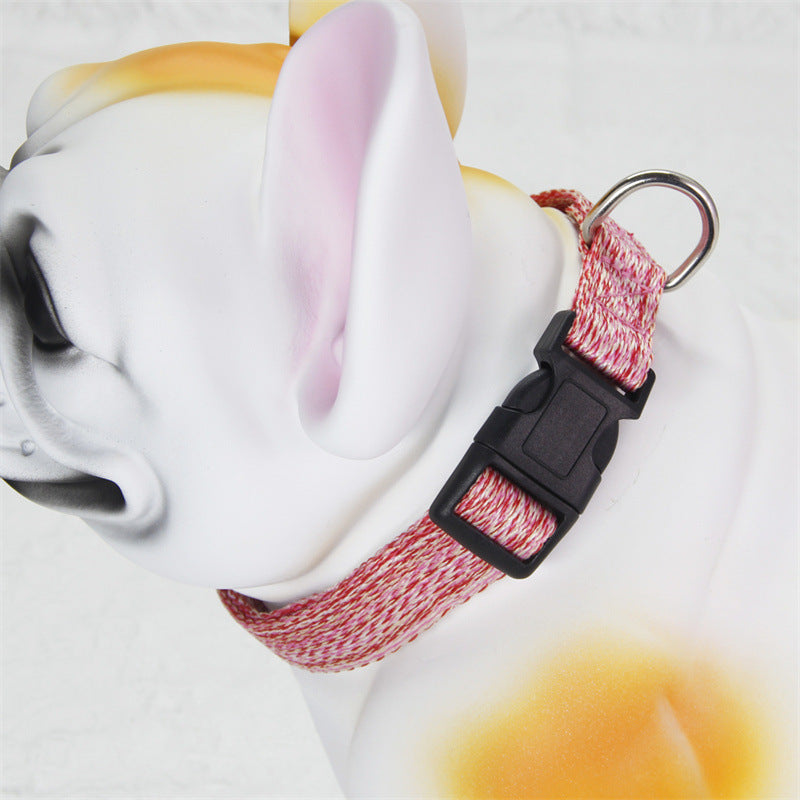 Breathable Soft Dog Collar with Safety Plug – Adjustable & Low-Sensitivity Design