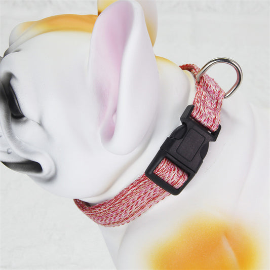 Breathable Soft Dog Collar with Safety Plug – Adjustable & Low-Sensitivity Design