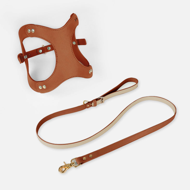 Small And Medium Dog Pet Cat Vest Type Leash