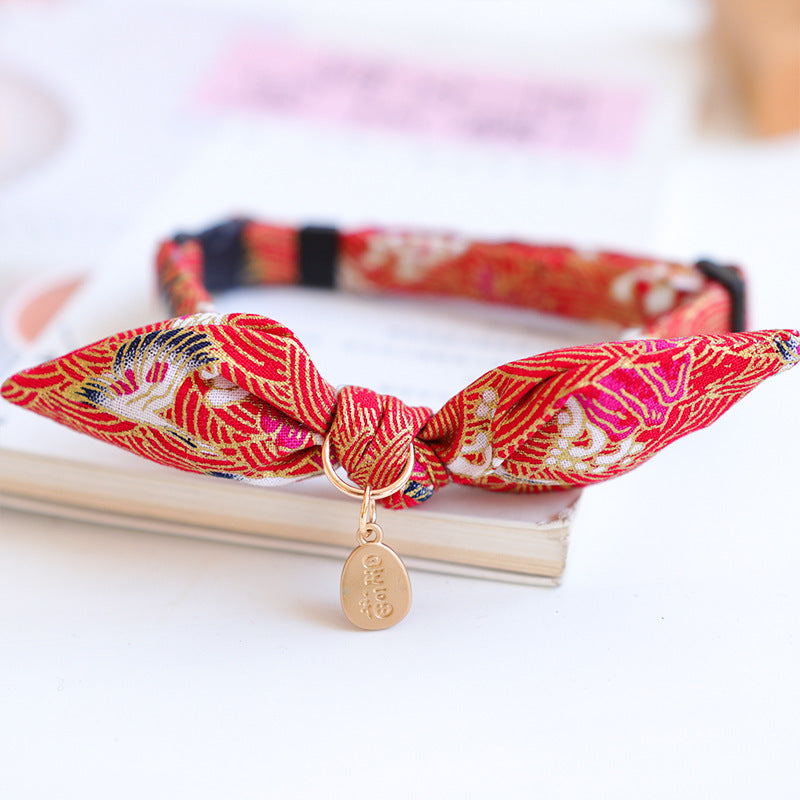 Soft Cloth Pet Collar – Stylish and Comfortable Accessories