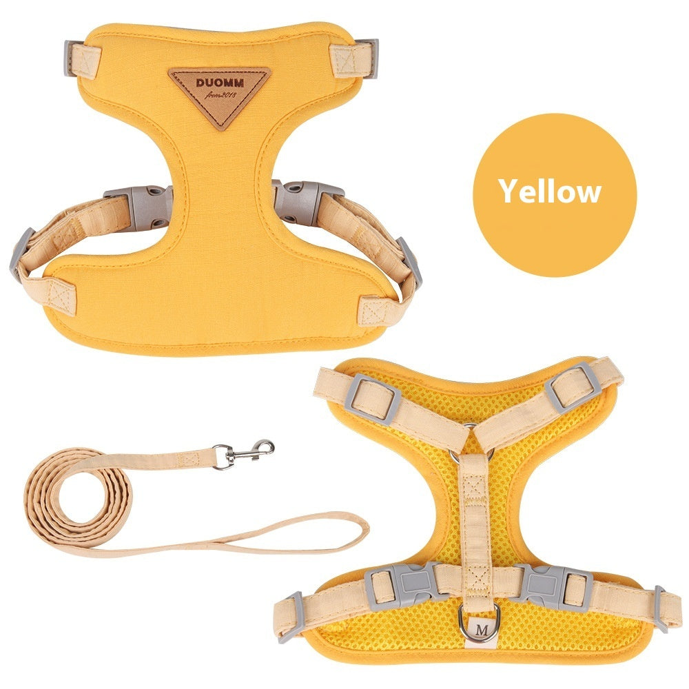 Pet Hand Holding Rope Anti Breaking Loose Cat Rope Out Chest Strap