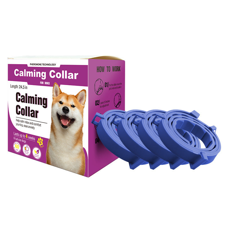 Ondaum Adjustable Soothing Collar for Cats and Dogs – Calm Your Pet with Comfort and Style