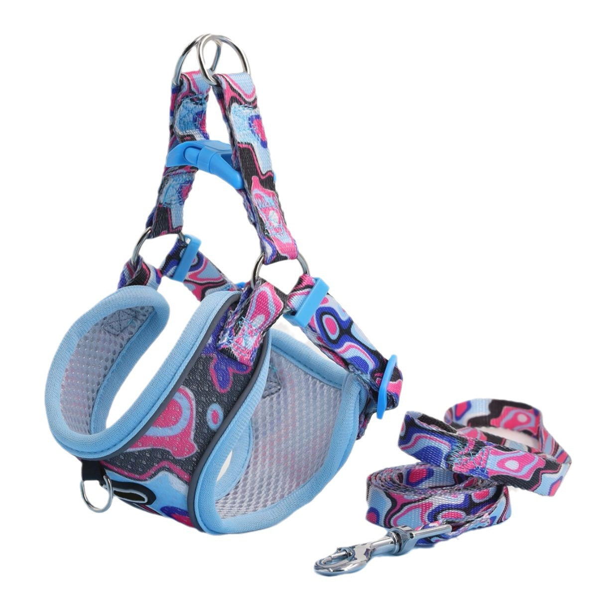 Pet's Chest-back Traction Dog Walking Chest Strap