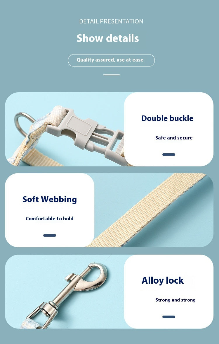 Product Title: Ondaum Bow I-Shaped JK Pet Hand Holding Rope for Cats – Comfortable and Durable Leash for Your Feline Friend