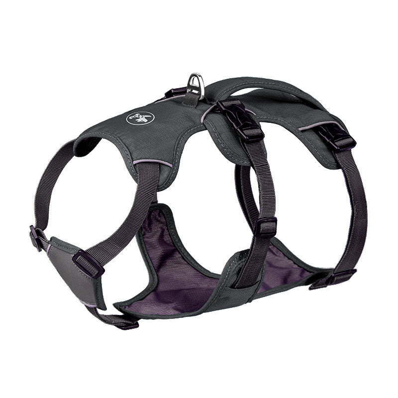 Large Anti Slip Pet Chest Harness In Traction Rope