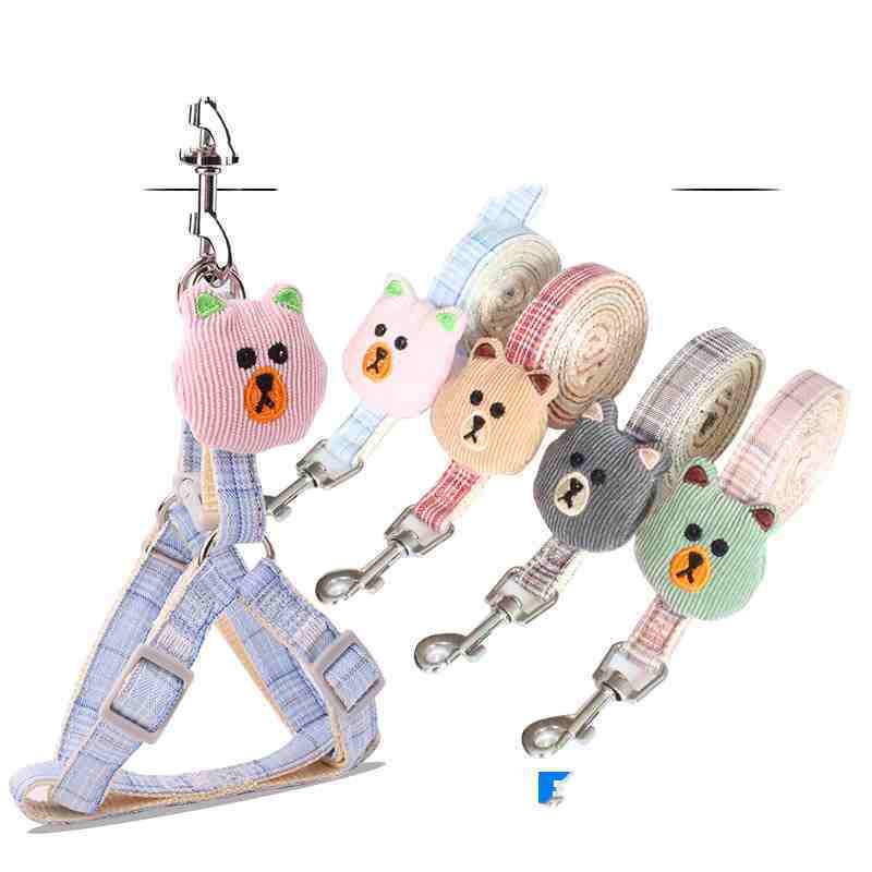Pet Dog Rope Adjustable Small And Medium-sized Dog Vest Type Lead