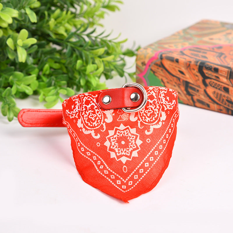 Pet Dog Triangular Binder Scarf