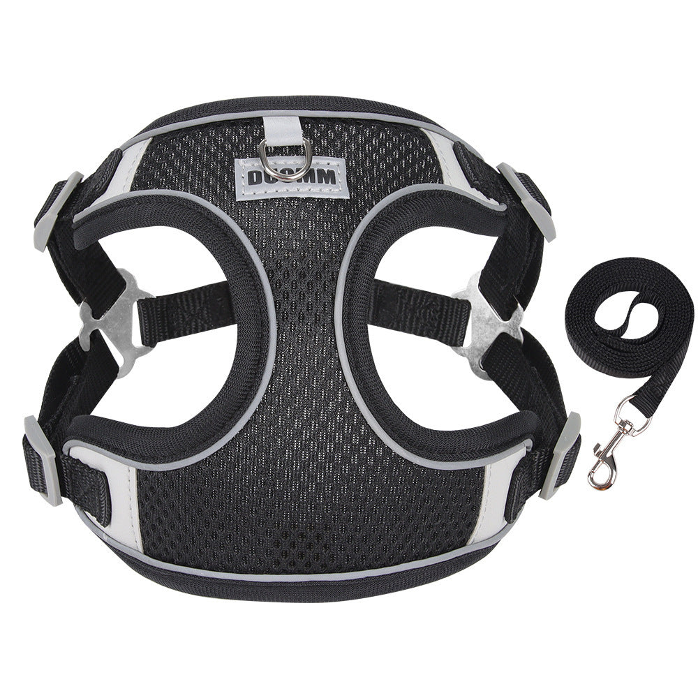 Dog Leash Teddy Breathable Pet Chest Strap