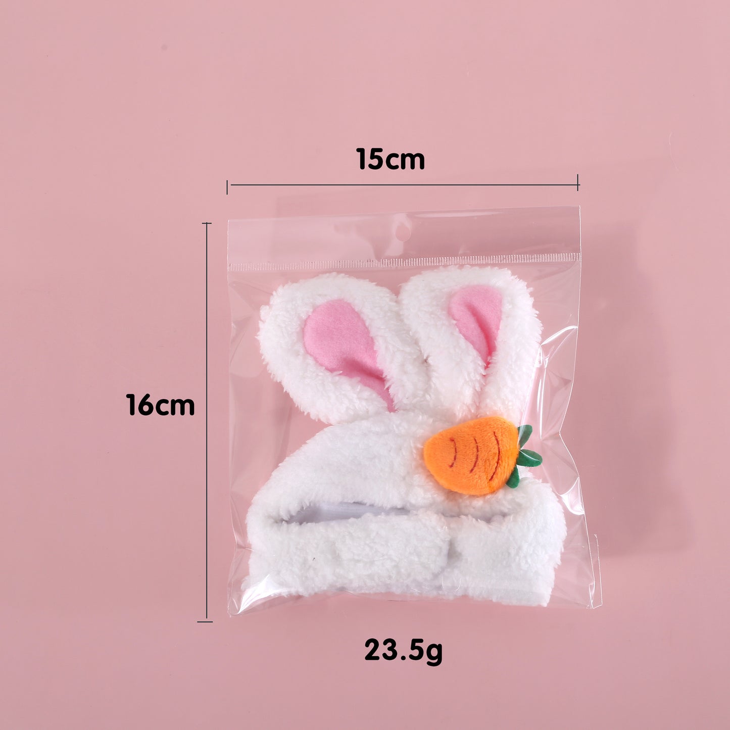 Cute Rabbit Hat for Pets – Soft & Stylish