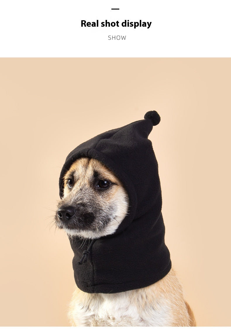 Pet Polar Fleece Transform Funny Hat