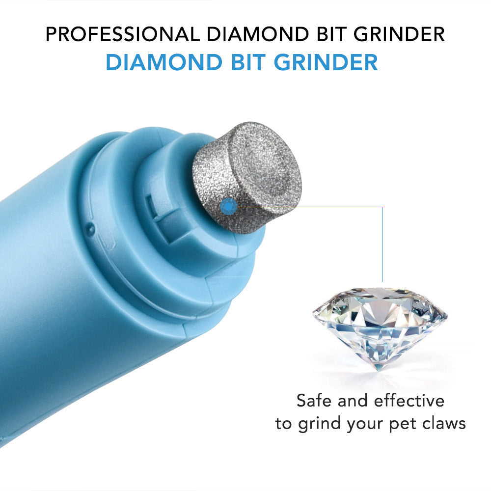 Electric Pet Nail Grinder - Safe & Versatile Grooming Tool