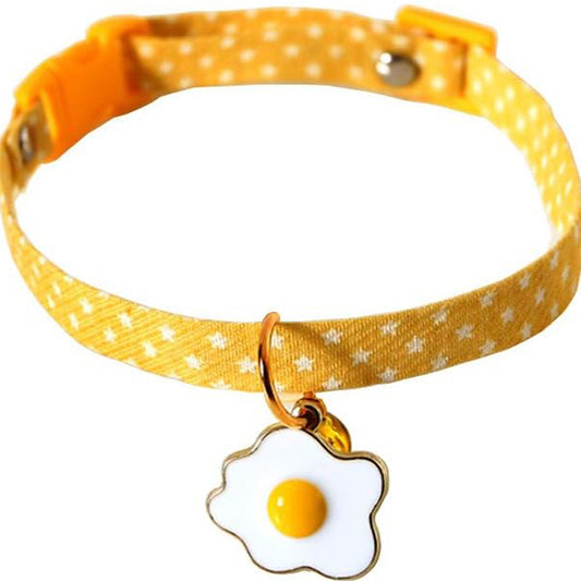 Ondaum Adjustable Cat Collar with Bell – Stylish, Safe, and Comfortable for Small Pets