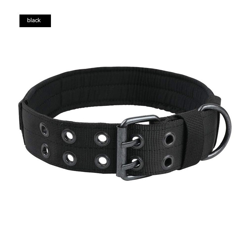 Ondaum Medium Large Dog Collar - Outdoor Tactical Nylon Collar for Durability and Style