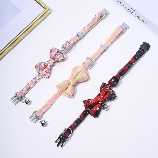 Fashion Pet Daisy Lattice Butterfly Collar