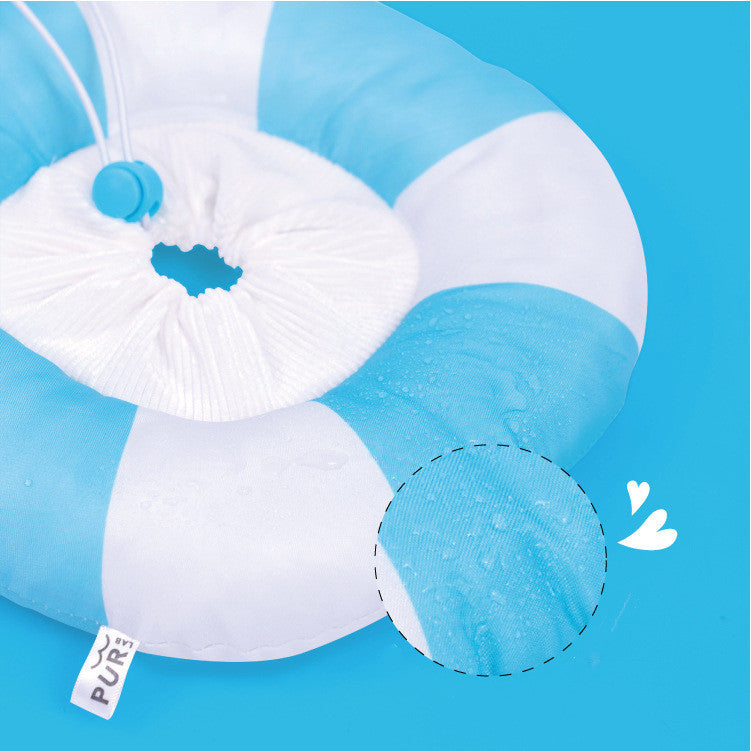 Rice Cake Ruffled Collar For Cats And Dogs