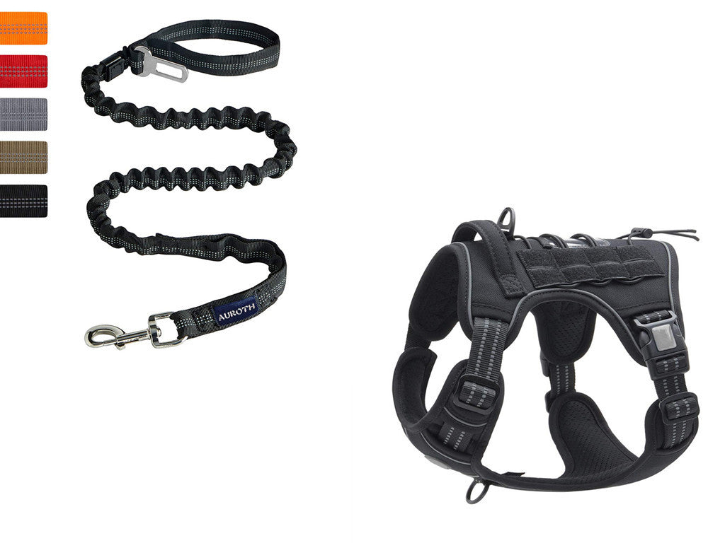 Tactical Outdoor Training Reflective Pet Traction Rope
