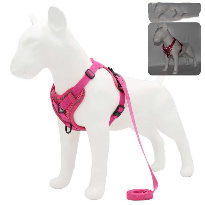 Vest-style Anti-strike-off Pet Chest Harness For Small And Medium-sized Dogs