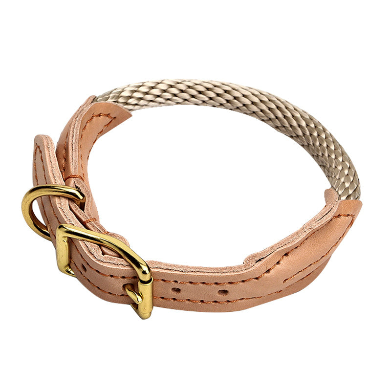 Adjustable Nylon Original Design Dog Cowhide Collar
