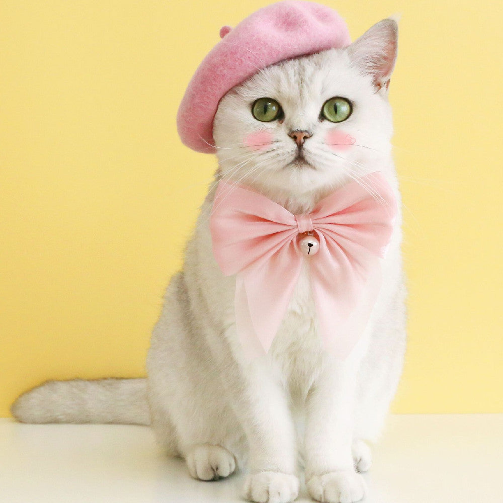 Ondaum Pet Cat Muppet Dog Bell Necklet Set – Stylish and Comfortable Accessories for Pets