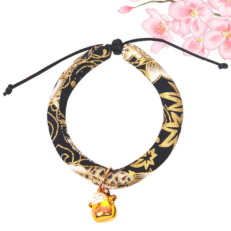Japanese Style Cartoon Bell Pet Collar