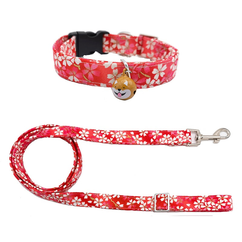 Japanese Style Dog Collar Shiba Inu Corgi Pet Small Dog Collar
