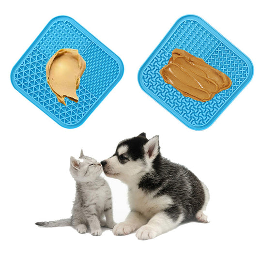 Sucker Slow Food Pad Shower Distracting Pet Pad Silicone Dog Licking Pad Slow Food Pad