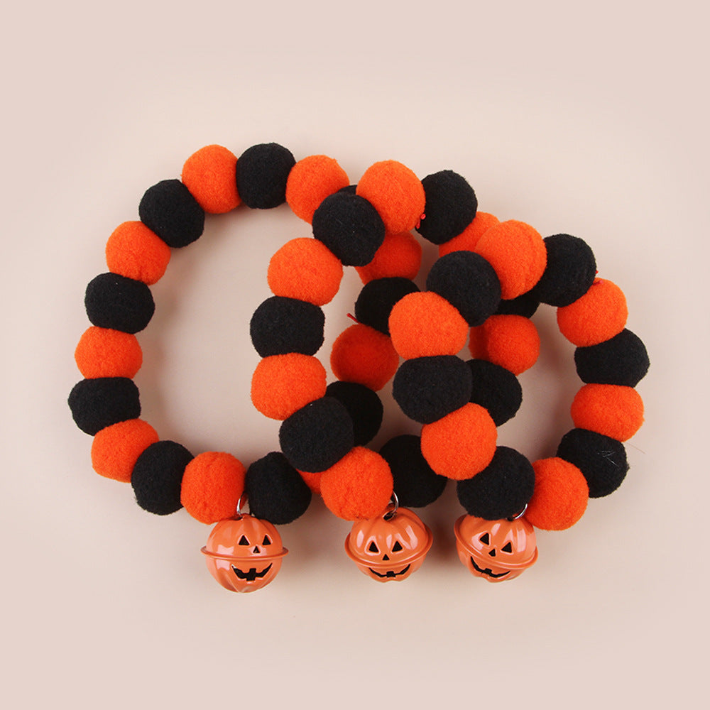 Ondaum Funny Naughty Cat Collar - Trick or Treat Pumpkin Collar for Playful Pets