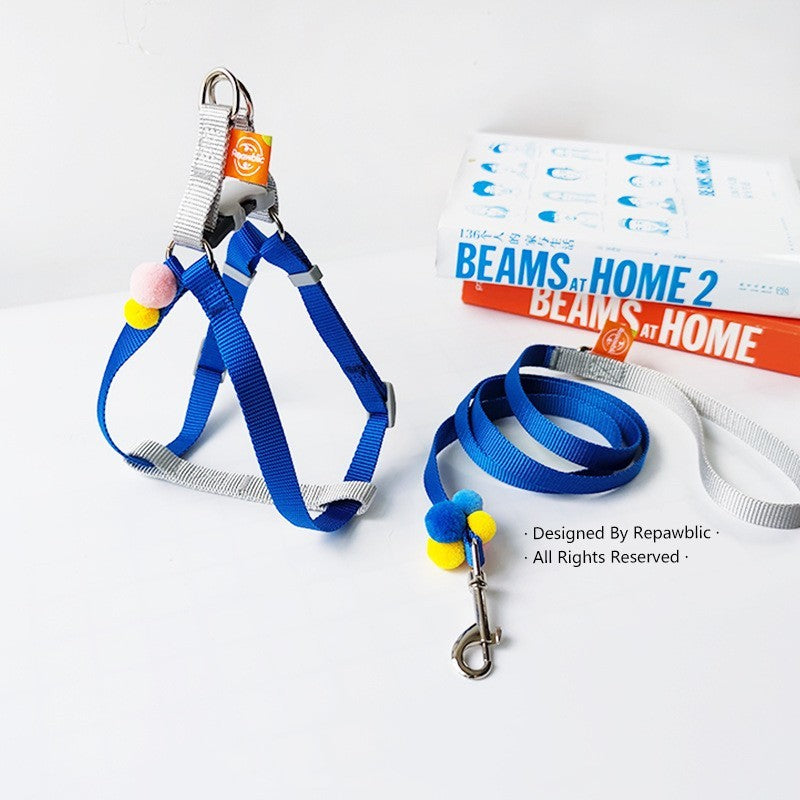 Small Dog Chain Chest Strap